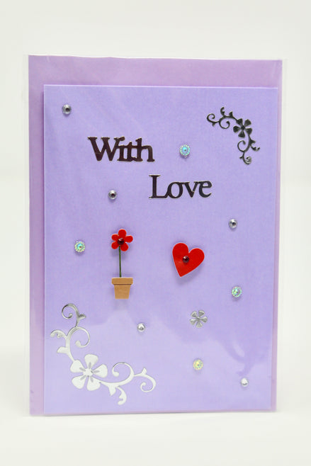 Gift Card quarter embellished
