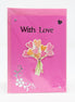 With Love - Swarovski Crystal Card